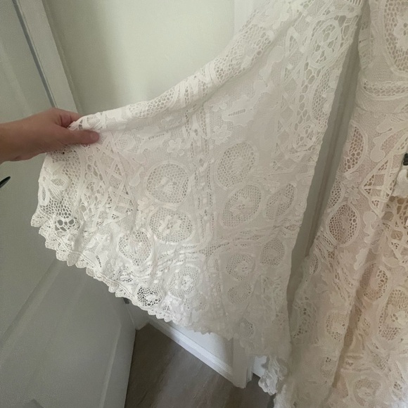 Spell & the Gypsy Tamsin Bohemian Lace Coastal Wedding Gown BNWT - Picture 15 of 17